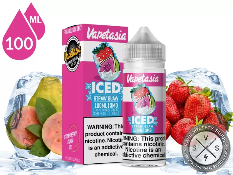 Straw Guaw Iced Killer Fruits Vapetasia 100ml