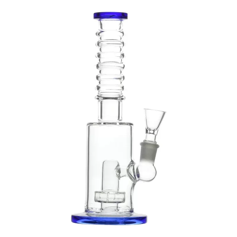 Knobby Disk Perc Bong – 9in - Ejuicewarehouse