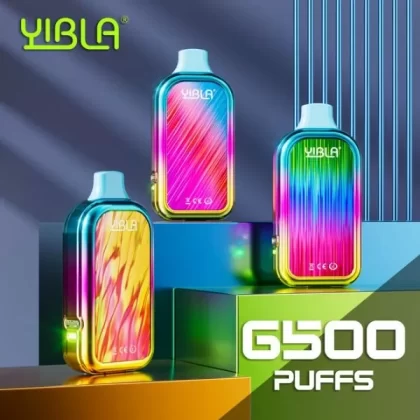 Kangvape Yibla 6500 Puffs Disposable Vape 18mL - Lush Ice, Peach Mango Watermelon Ice