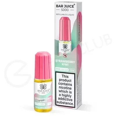 Strawberry Kiwi Nic Salt E-Liquid by Bar Juice 5000 - Ecigpremium