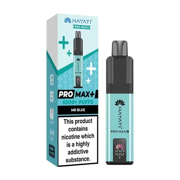 Hayati Mr Blue Pro Max+ 6000 Prefilled Vape Kit