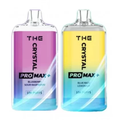 The WGA Crystal Pro Max 10000 Puff Prefilled Vape Kit – Box of 10