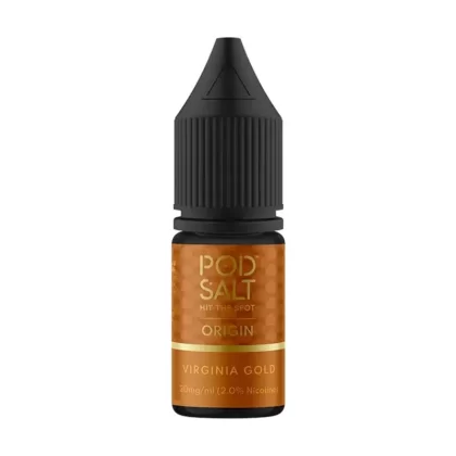 Pod Salt Virginia Gold Origin E Liquid 10ml - Nicotine Strength#20mg>11mg (1941B7)