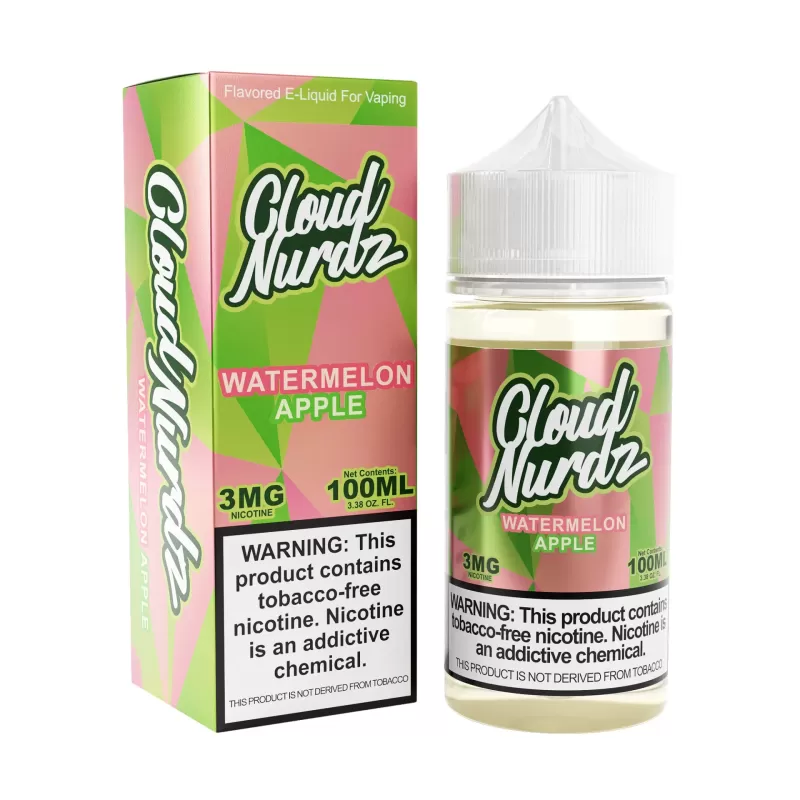 Cloud Nurdz Watermelon Apple Vape Juice