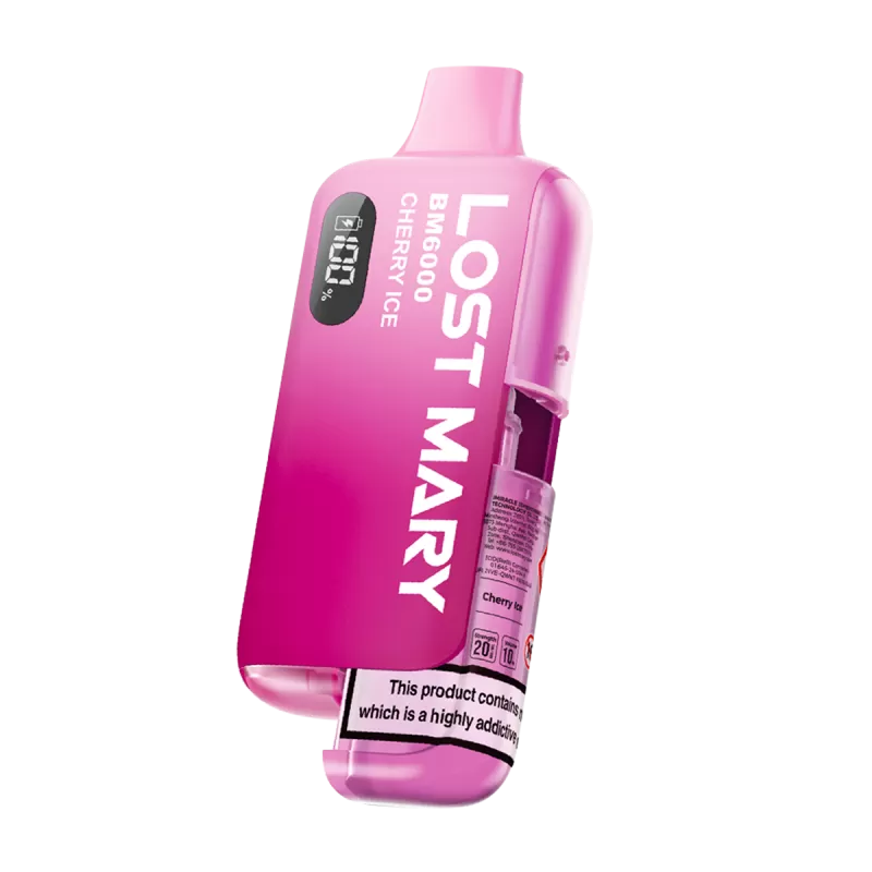 Lost Mary BM6000 Vape Kit - Cherry Peach Lemonade / 10mg - Vapeshop Co - Image 3