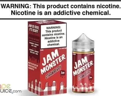 STRAWBERRY BY JAM MONSTER 100ML - Vapejuice