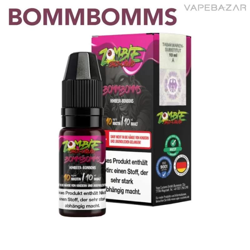 Zombie Nikotinsalz Liquid – Bommbomms - Vapebazar - Image 2