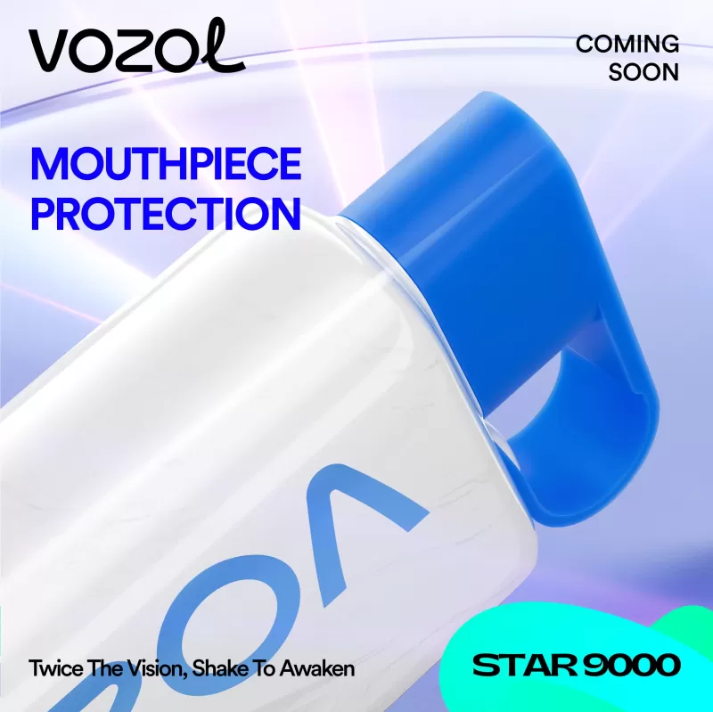 Vozol STAR 9000 Disposable Vape - 9000 Puffs - Grape Ice - Image 3