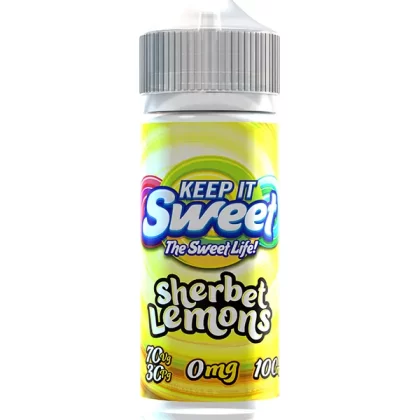 Keep it Sweet Sherbet Lemon 120ml E Liquid