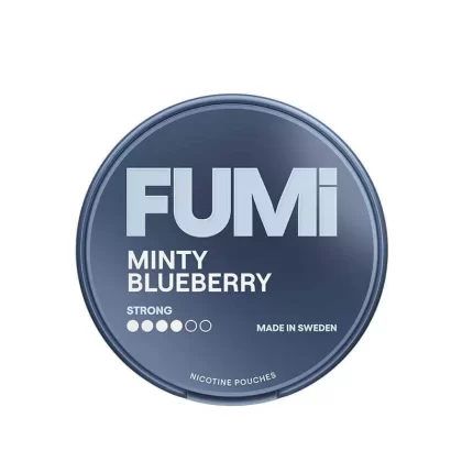 FUMI Minty Blueberry Nicotine Pouches – 8mg per Pouch