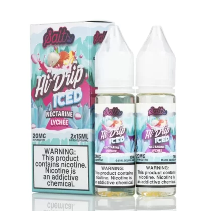 ICED Nectarine Lychee – Hi-Drip SALTS – 30mL