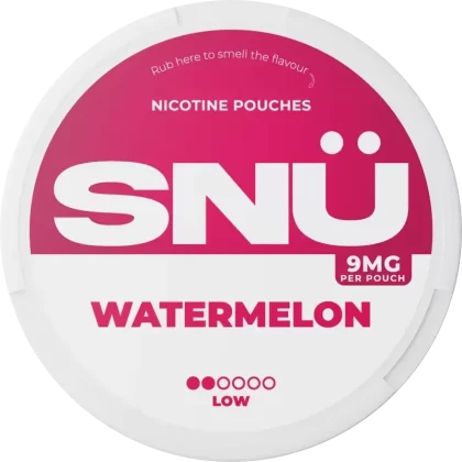 SNÜ Watermelon Nicotine Pouches By Bar Juice - Vape Product, Vape Product