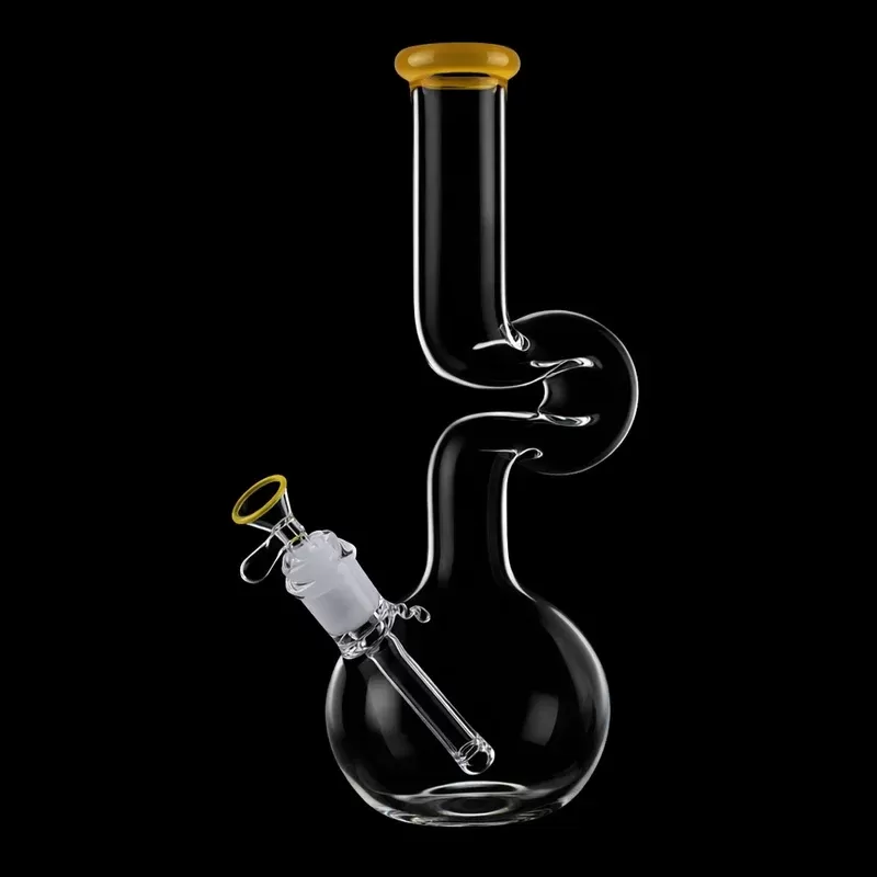 Smoke Cartel Zig Zag Bubble Base Bong – 11 in.
