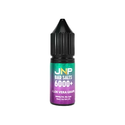 JNP 6000+ Bar Salts Aloe Vera Grape E Liquid - Nicotine Strength#20mg>10mg