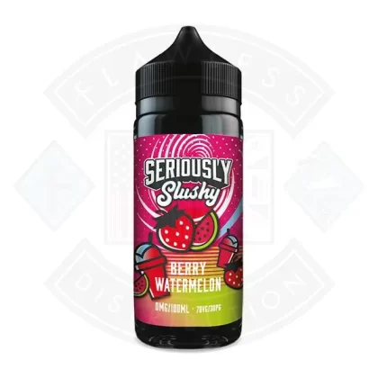 Doozy Vape Seriously Slushy Berry Watermelon 0mg 100ml Shortfill - Ecigdepot