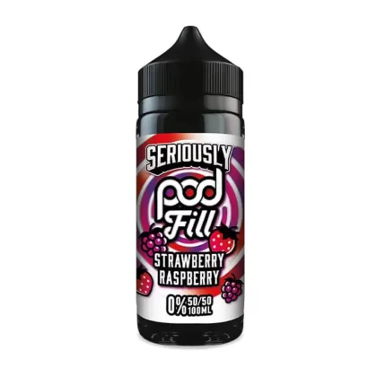 Doozy Seriously Pod Fill Strawberry Raspberry E-Liquid Shortfill - Vapestreams Co