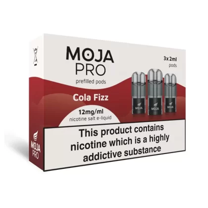 MOJA Pro Refill Pods - Cola Fizz (x3) - 18mg (1.8%)