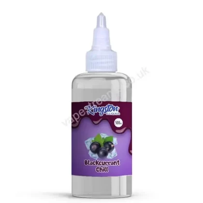 Blackcurrant Chill 500ml E-Liquid Shortfill by Kingston - Vapestreams Co
