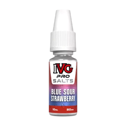 Blue Sour Strawberry Nic Salt by IVG Pro - 10ml - Vape Product, Vape Product (B07220)
