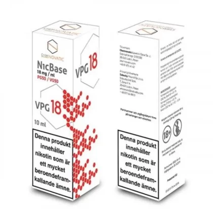 Chemnovatic 18mg 10ml – Nikotinshot - Yes / Chemnovatic / 18mg / 10ml / 50/50 - Vape Product (4ABFFA)