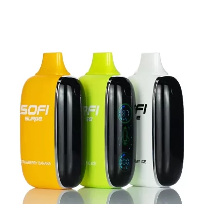 SOFI SURGE 25k 25000 Puffs Dual Mesh No Nicotine Disposable Vape - 22ml - Clear