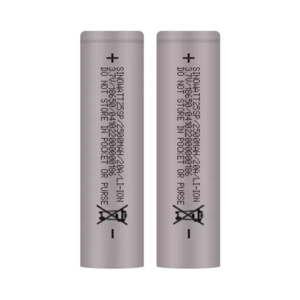 Sinowatt 25SP 2500mAh 18650 Battery Twin Pack