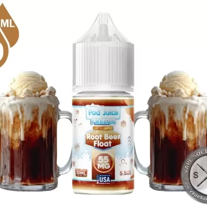Root Beer Float Freeze Pod Juice Salt 30ml