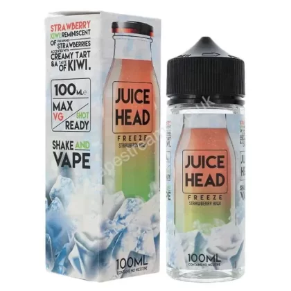 Strawberry Kiwi Freeze E-Liquid Shortfill by Juice Head - Vapestreams Co