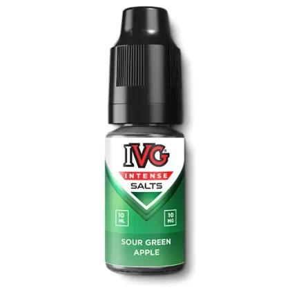 Sour Green Apple by IVG Intense Salts - 10 mg/ml