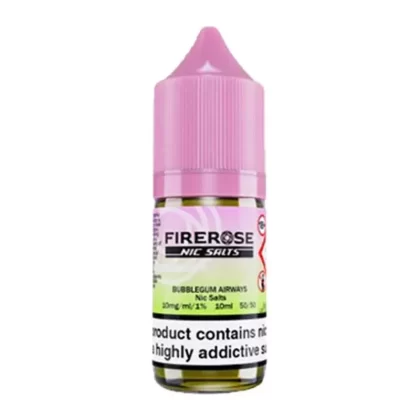 Bubblegum Airways By Elux Firerose 5000 10ml Salts - Nicotine Strength#20mg (Salt)>10mg (Salt) (3F7582)