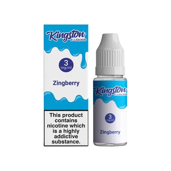 Kingston 3mg 10ml Premium E-Liquids (50VG/50PG)