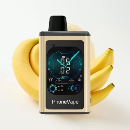 JNR PhoneVape 30000 chupadas batería 850mAh Tipo-C, modo Turbo, Banana Ice