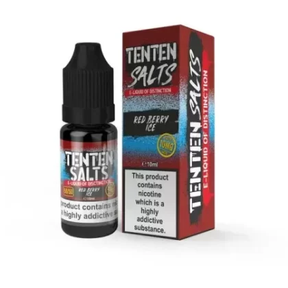 TenTen Salts 10ml – Red Berry Ice