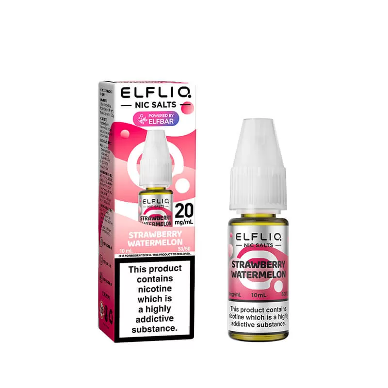 Elf Bar ElfLiq Strawberry Watermelon Nic Salt E-Liquid - Vapestore Co - Image 3