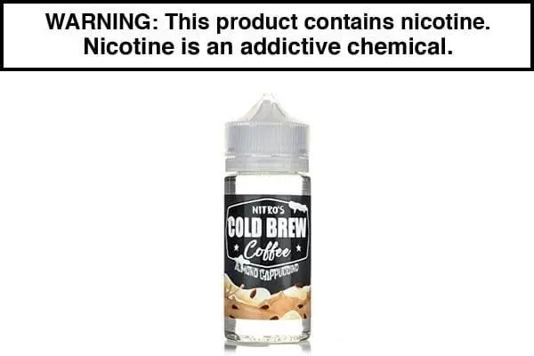 ALMOND CAPPUCCINO BY NITRO’S COLD BREW 100ML - Vapejuice