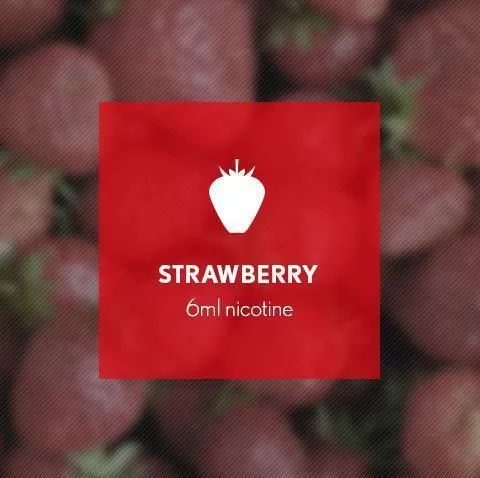 Strawberry By Blast E-Liquid 10ml - 12mg - Image 3