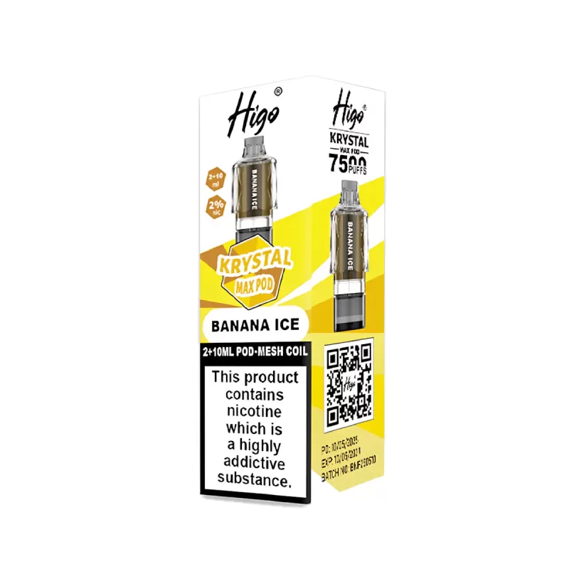 Higo Krystal Max 7500 Prefilled Pods - Fruit Gum - Image 2