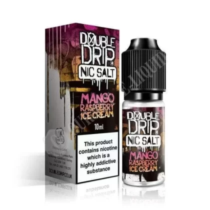 Mango Raspberry Ice Cream by Double Drip Nic Salts