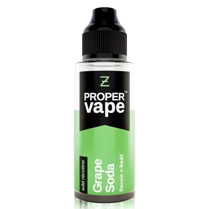Grape Soda by Proper Vape 100ml Shortfill - Ejuicewarehouse