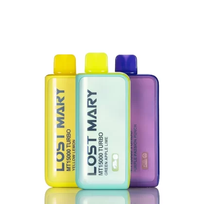 Lost Mary MT15K Turbo 15000 Puffs Disposable Vape - 16mL - Strawmelon Peach