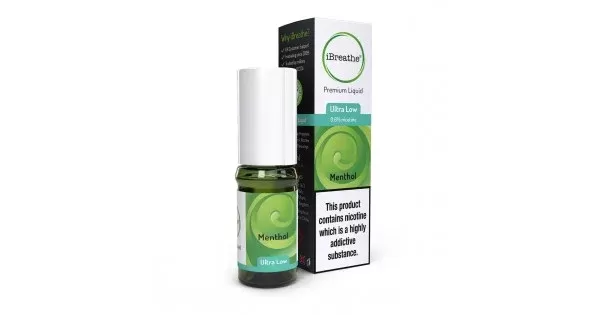 Menthol – 10ml High PG E-Liquid