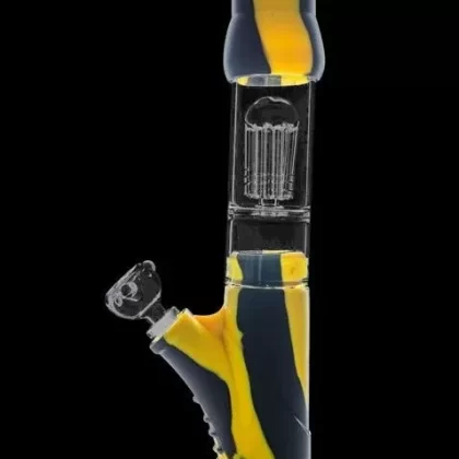 NEU Straight Tube Water Pipe - Title#Camouflage>Blue-green>Orange-green>Blue-red>Rasta>Black-yellow