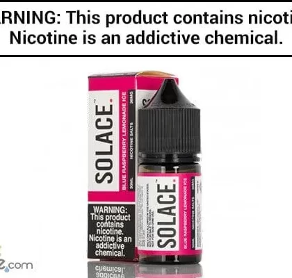 BLUE RASPBERRY LEMONADE ICE BY SOLACE NICOTINE SALT 30ML - Vapejuice