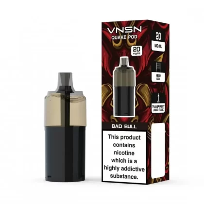 VNSN Quake 10000 Prefilled Pods - Fizzy Vimto