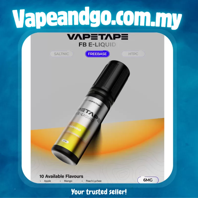 Vapetape 15ml E-Liquid Freebase - Vapeandgo Com My