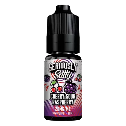 Seriously Salty Cherry Sour Raspberry Nic Salt E-Liquid