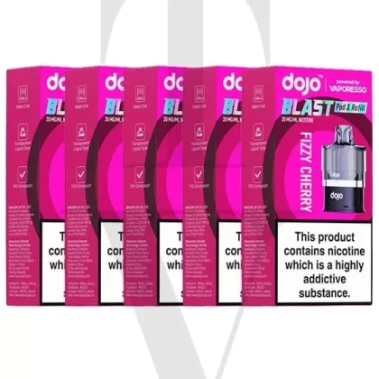 VAPORESSO DOJO BLAST 6000 PRE-FILLED PODS 5 X MULTIPACK