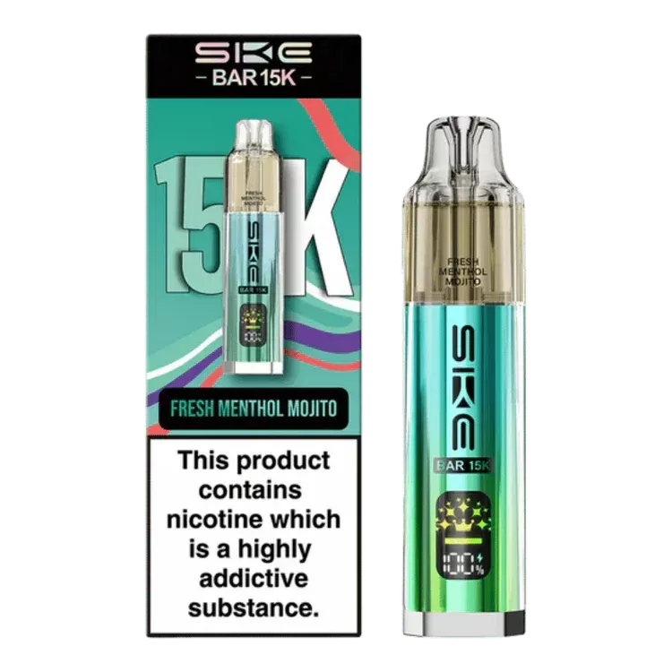 SKE BAR 15K FRESH MENTHOL MOJITO PREFILLED POD KIT