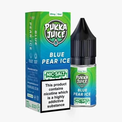 Blue Pear Ice Nic Salt By Pukka Juice - 20mg