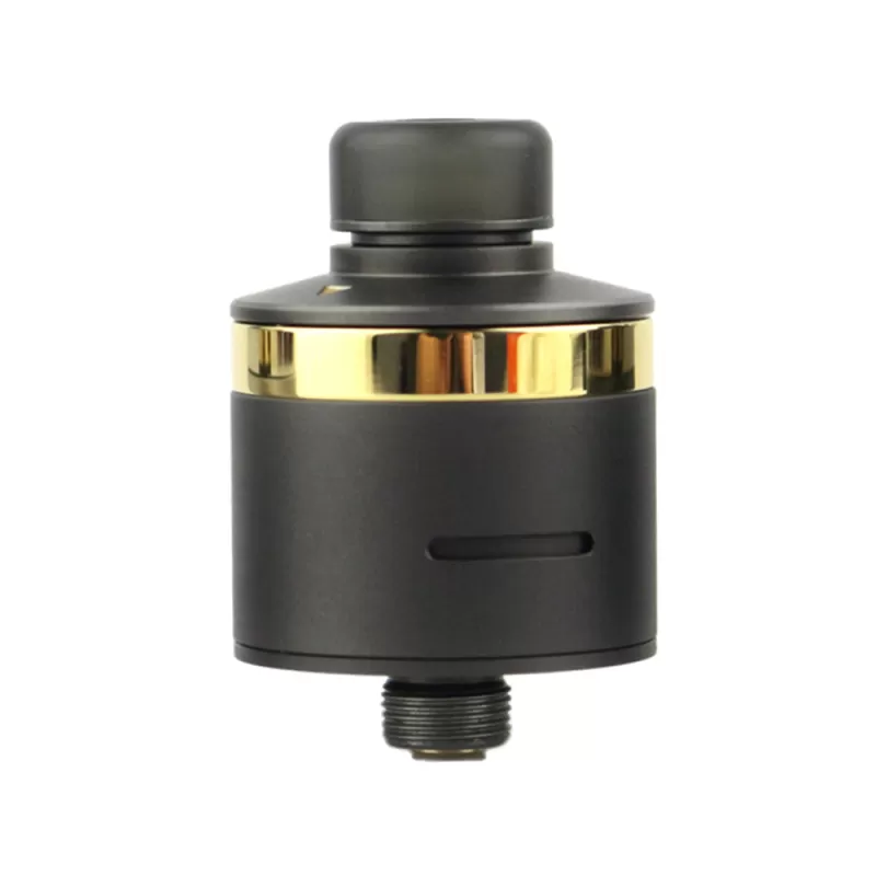 BP MODS Bushido V3 RDA Atomizer - DLC Gray +Genuine Gold - Image 3